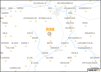 map of Nima