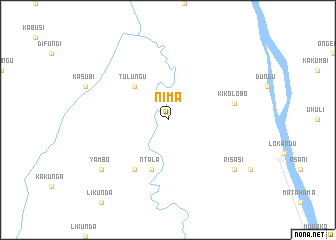 map of Nima