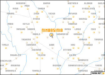 map of Nimbasinia