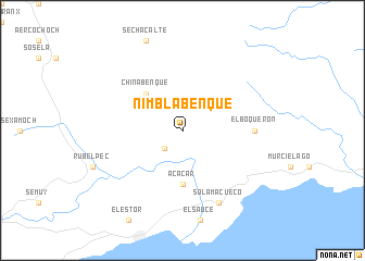 map of Nimblabenque