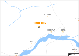 map of Nīmblāna