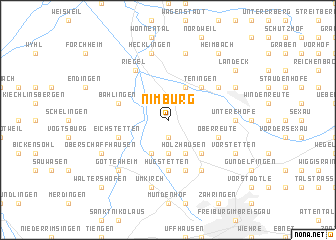 map of Nimburg