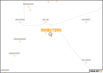 map of Nimbu Tonk