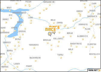 map of Nimçë