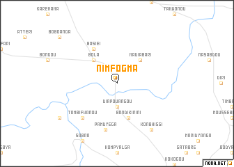 map of Nimfogma