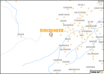 map of Nīm Ka Khera