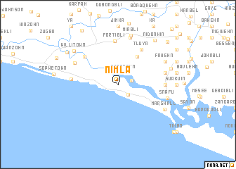 map of Nimla