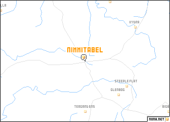 map of Nimmitabel