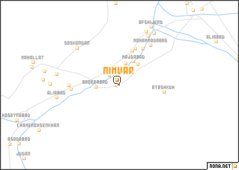 map of Nīmvar