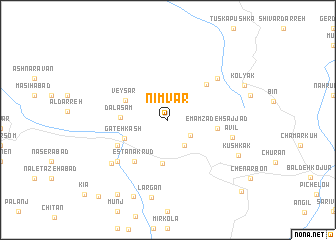 map of Nīmvar