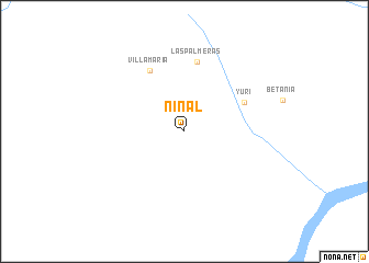 map of Niñal