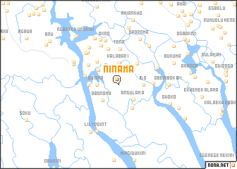map of Ninama