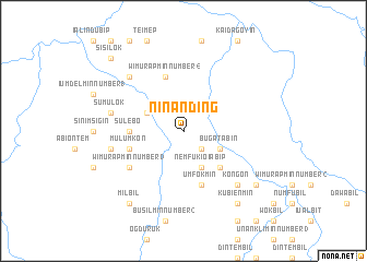 map of Ninanding