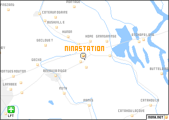 map of Nina Station
