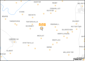 map of Nina