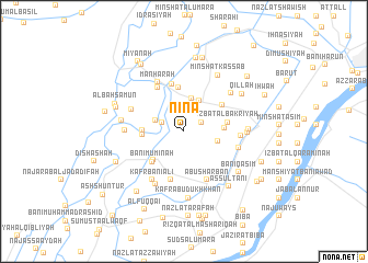 map of Ninā
