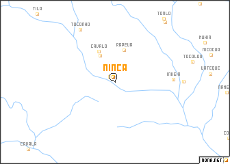 map of Ninca