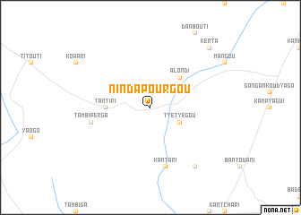 map of Nindapourgou