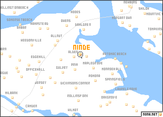 map of Ninde