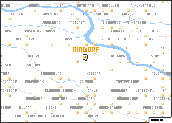 map of Nindorf