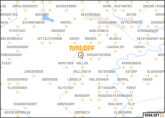 map of Nindorf