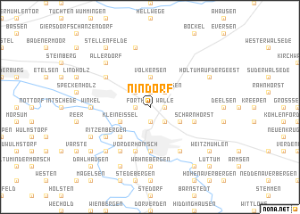 map of Nindorf