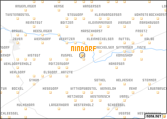 map of Nindorf