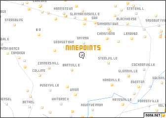 map of Ninepoints
