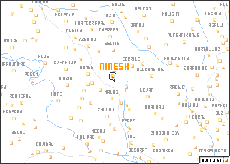 map of Ninësh
