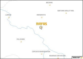 map of Ninfas