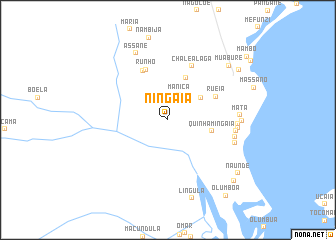 map of Ningaia