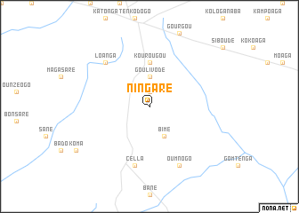 map of Ningaré