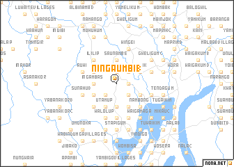 map of Ningaumbi 1