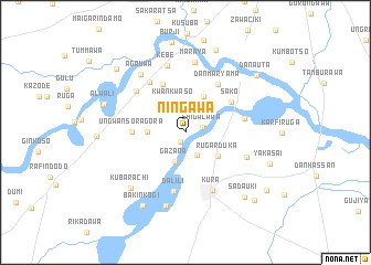 map of Ningawa