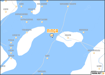 map of Ninga