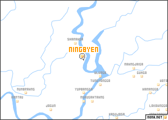 map of Ningbyen