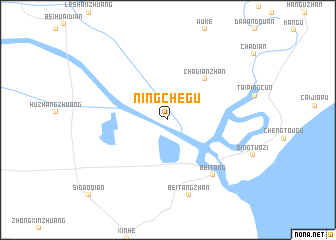 map of Ningchegu