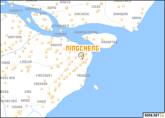 map of Ningcheng