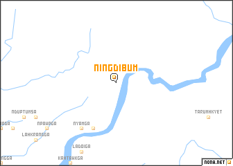 map of Ningdibum