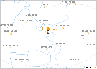 map of Ninghe