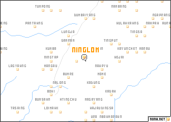 map of Ninglom