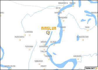 map of Ninglum