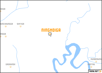 map of Ningmoi Ga