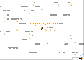 map of Ningpawnkrawn