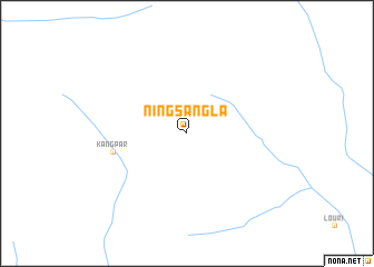 map of Ningsang La