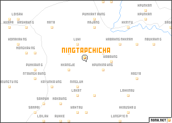 map of Ningtap-Chicha