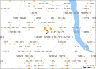 map of Ning