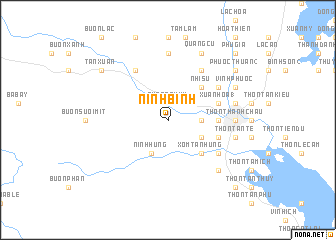 map of Ninh Bình