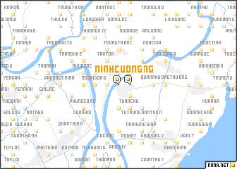 map of Ninh Cường