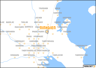 map of Ninh Ðiên